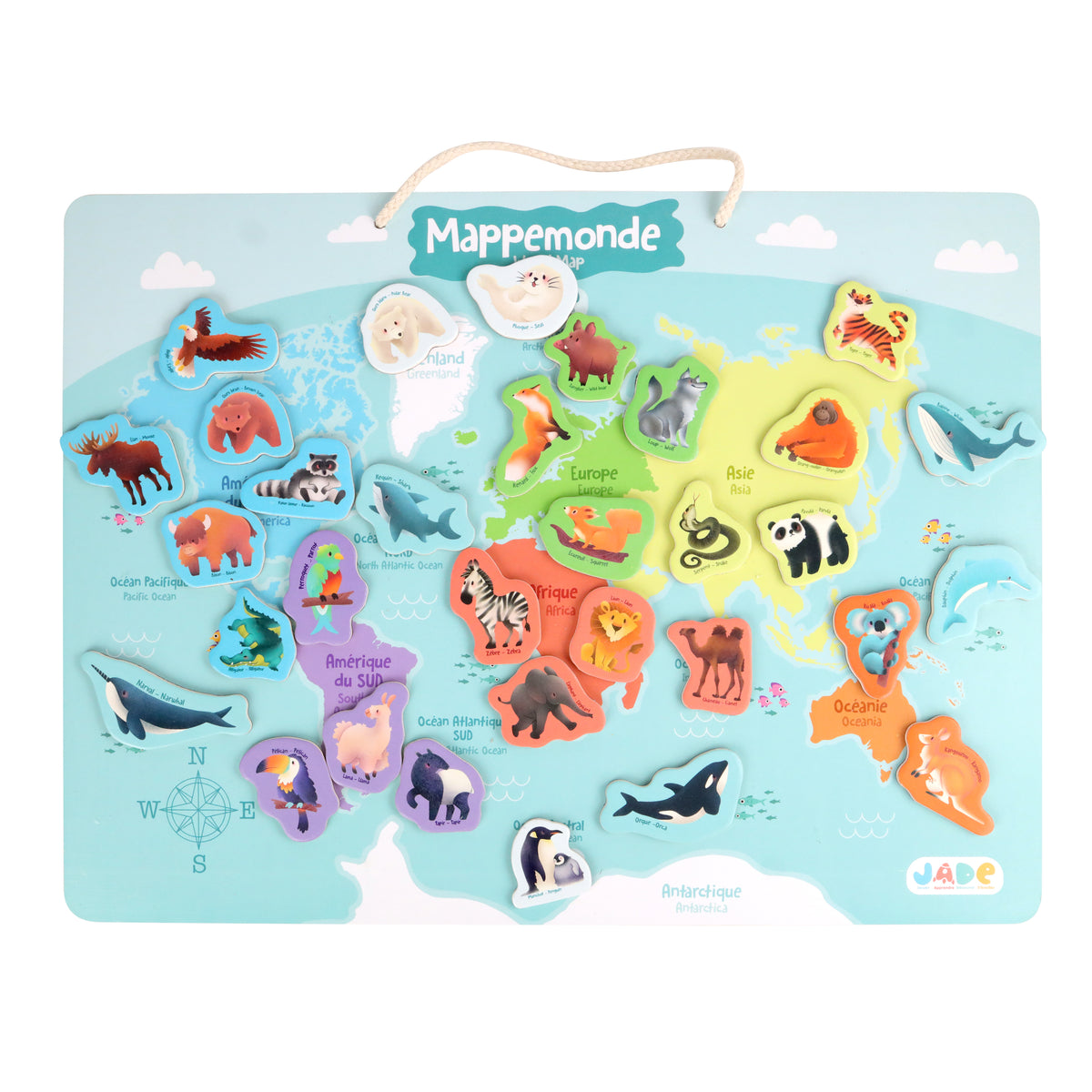 Ma première Mappemonde JADE