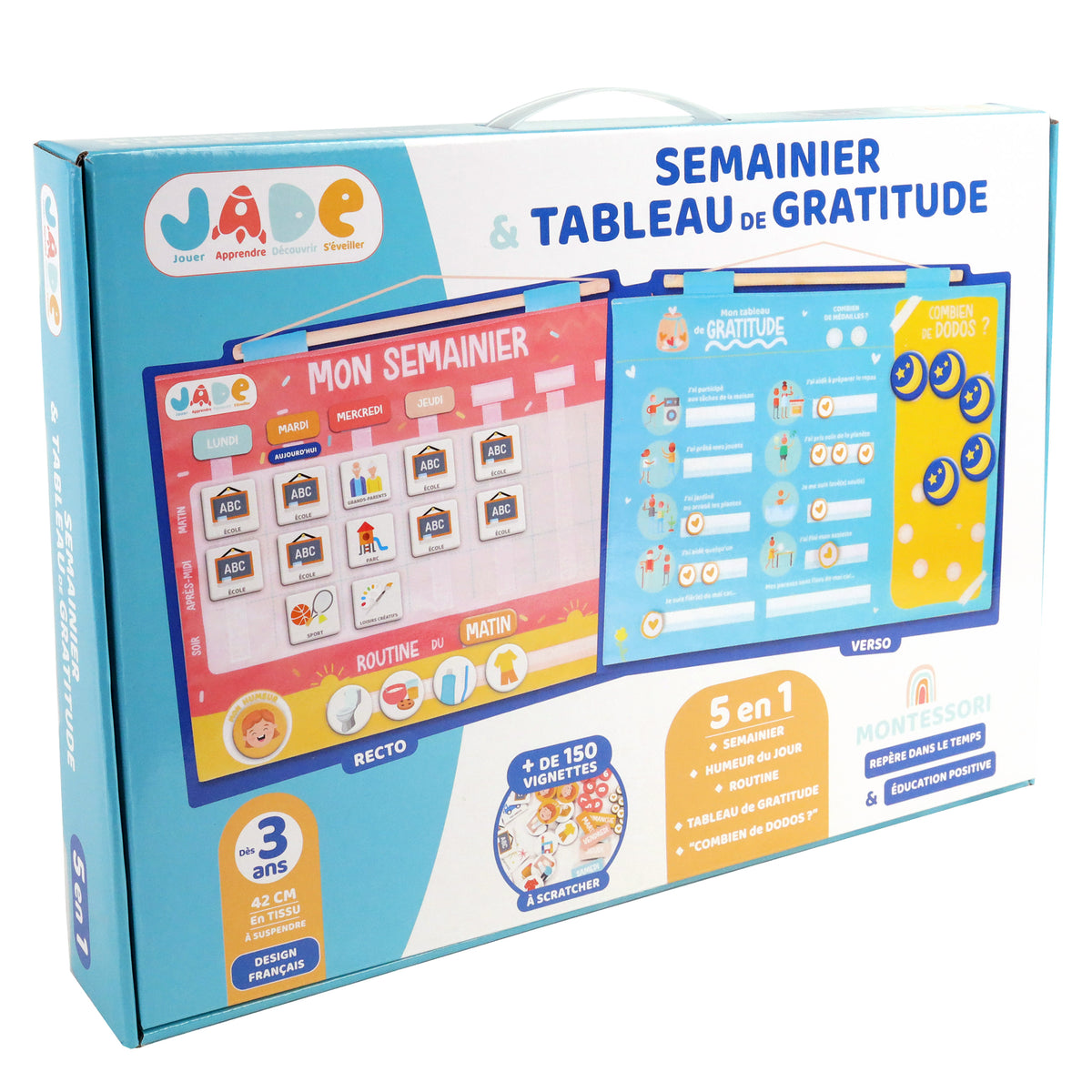 Mon semainier de Gratitude JADE