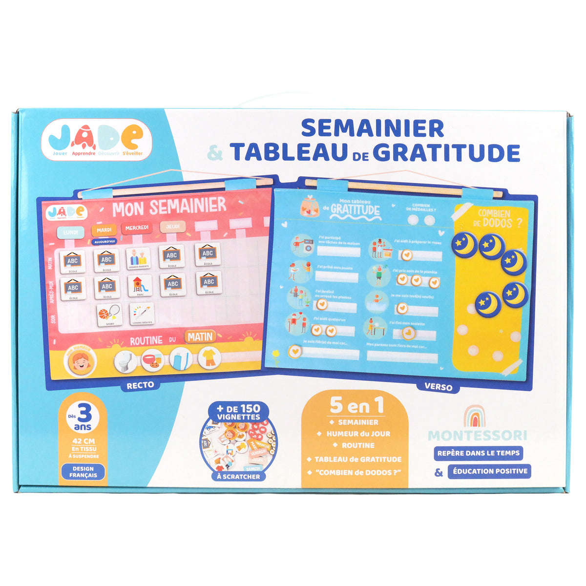 Mon semainier de Gratitude JADE