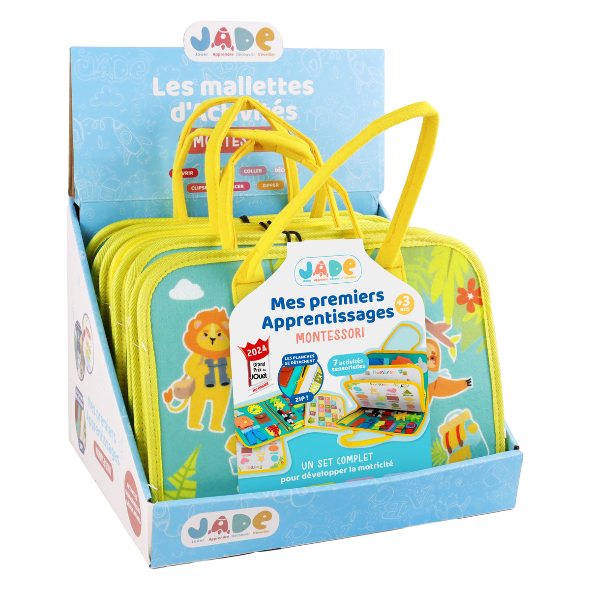 Le Set d'Apprentissage Montessori JADE 3+