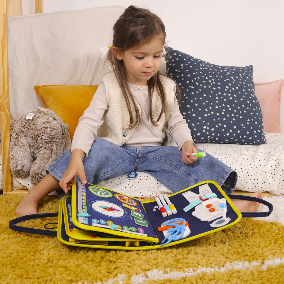 La pochette d'apprentissage La Science des chiffres MONTESSORI JADE 3+