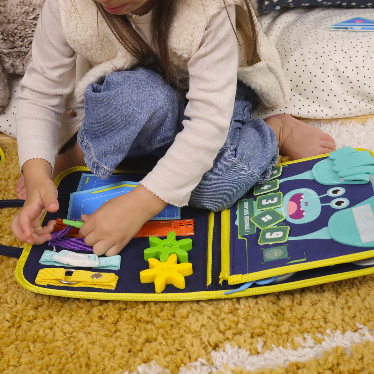 La pochette d'apprentissage La Science des chiffres MONTESSORI JADE 3+