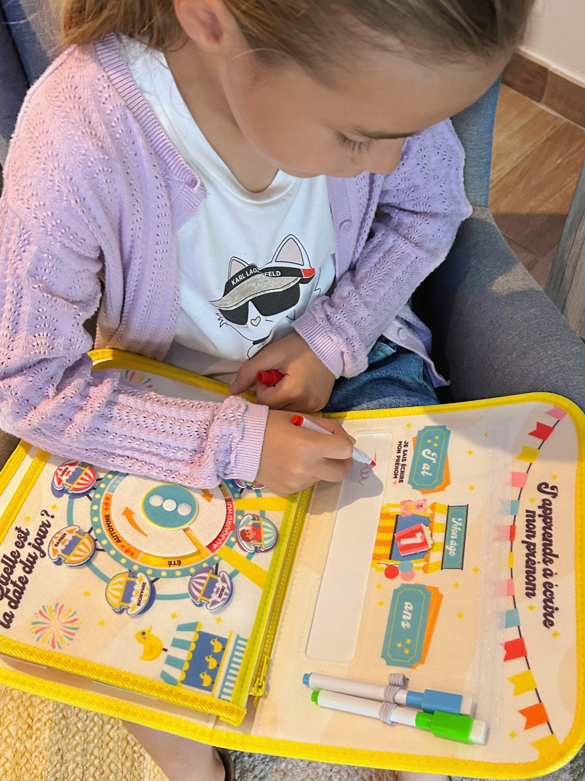 La pochette d'activité Mes Premiers mots MONTESSORI JADE 3+