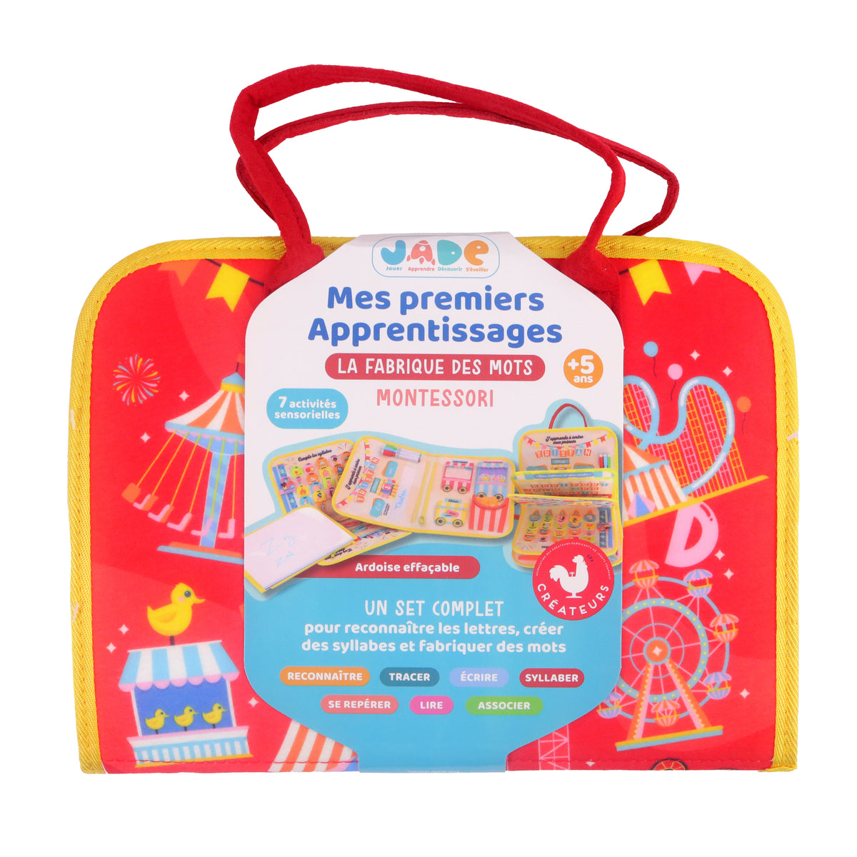 La pochette d'activité Mes Premiers mots MONTESSORI JADE 3+