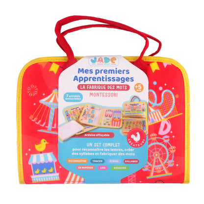 La pochette d'activité Mes Premiers mots MONTESSORI JADE 3+