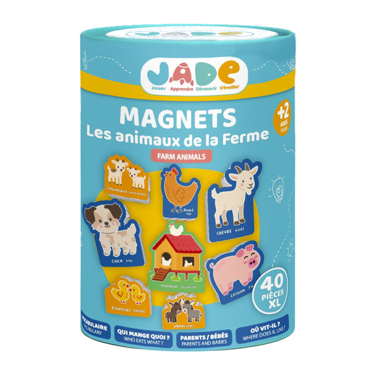 Les magnets Animaux de la ferme JADE