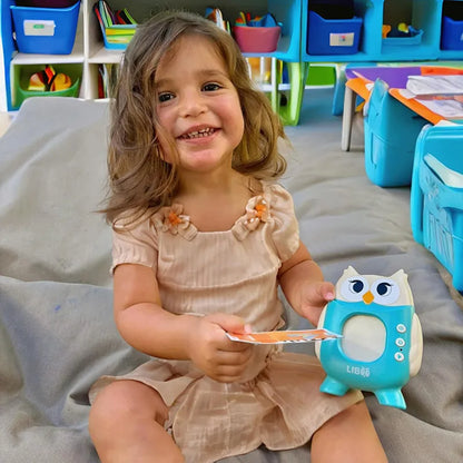 Liseuse Liboo FR/EN 240 mots Hibou - 36m+