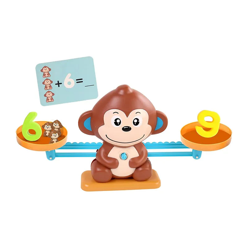 Balance des mathématiques Singe - 5+